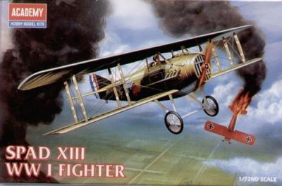 12446 - Spad XIII Italian WWI 1/72