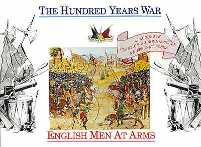 7206 - English men at Arms 1400AD 1/72