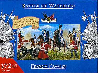 7212 - Waterloo French Cavalry 1/72