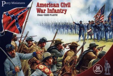 ACW1 - American Civil War Infantry 28mm