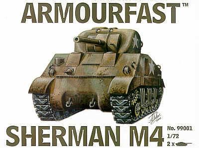 99001 - Sherman Tanks 1/72