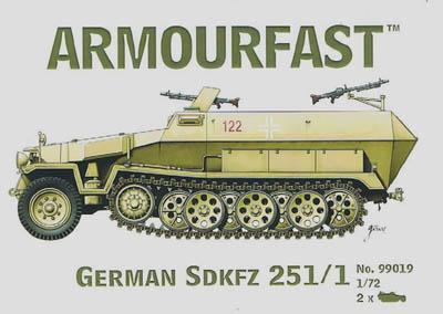 99019 - German Hanomag Sd.kfz 251 1/72