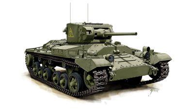 99030 - British Valentine Mk II Tank 1/72