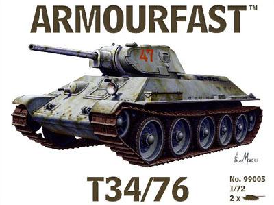 99005 - Soviet T34/76 Retooled 1/72