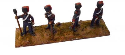 ART2 - French Guard Horse Artillery Crew (x4) 1/72