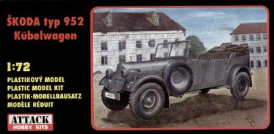 72813 - Skoda type 952 jeep 1/72