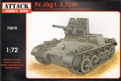 72878 - Panzer Jaeger I 3.7cm self propelled gun 1/72