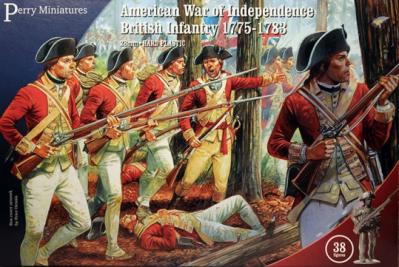 AW200 - American War of Independence British Infantry 1775-1783 28mm