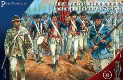 AW250 - American War of Independence Continental Infantry 1776-1783 28mm