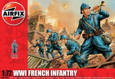 A01728 - WWI French Infantry 1/72