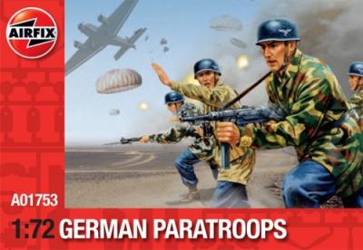 A01753 - German Paratroopers 1/72