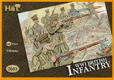 7002 - Infanterie anglaise WW1 1/72