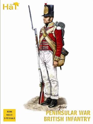 8186 - Peninsular War British Infantry 1/72