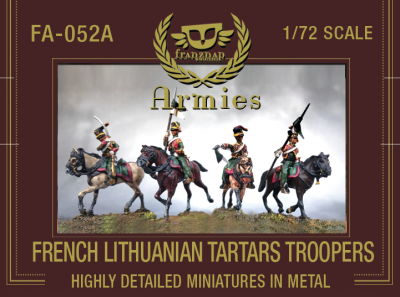 FA-052A French Lithuanian Tartars Troopers 1/72