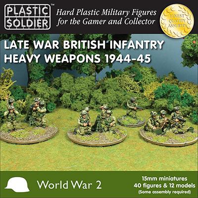 WW2015003 - Late War British Infantry 1944-45 (WWII) 15mm