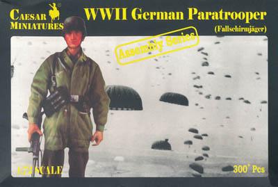 7712 - WW2 German Paratroopers 1/72