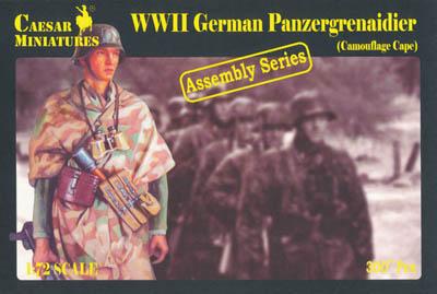 7717 - German Panzergrenadiers (Camouflage Capes) 1/72