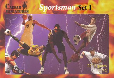 HB20-1 - Sportsmen Set I (Football) 1/72