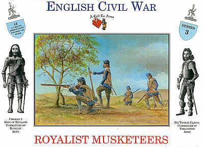 3203 - Royalist Musketeers