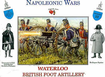 3222 - British Foot Artillery Waterloo