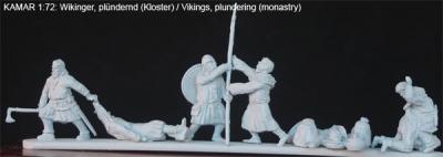 ma-vik-021 Vikings pillant un monastère 1/72