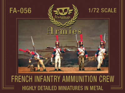 FA-056 French Infantry Ammunition Crew 1/72