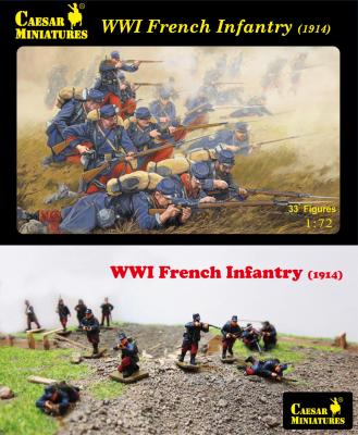 H034 - WW1 French Army 1/72