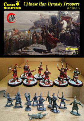 H043 - Chinese Han Dynasty troopers 1/72