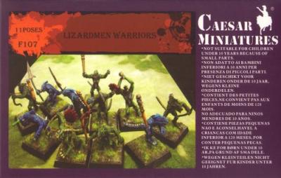 107 - Lizardmen Warriors 1/72