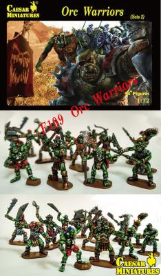 109 - Orc Warriors Set 2 1/72