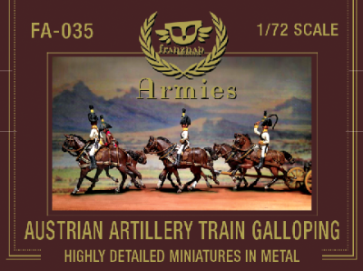 FA-035 - Austrian Artillery Train Galoping 1/72