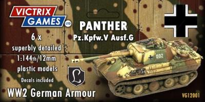 VG12001 VICTRIX GAMES - PANTHER PZ.KPFW- DUE SOON