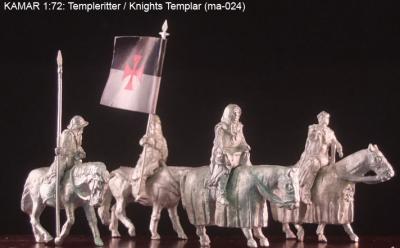 MA024 Tempelritter, Set 2, 1:72 1/72