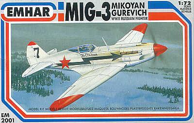 2001 - Mikoyan MiG-3 1/72