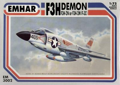 3002 - McDonnell F3H-2M / F3H-2N (F-3C) Demon 1/72