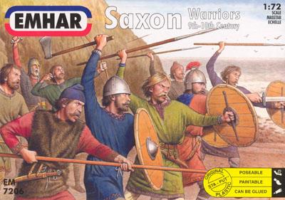 7206 - Saxon Warriors 1/72