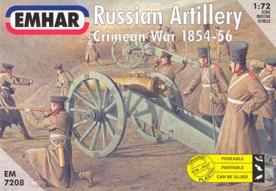 7208 - Crimean War Russian Artillery 1/72