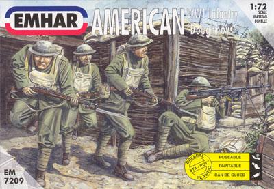 7209 - WW1 American Infantry 1/72