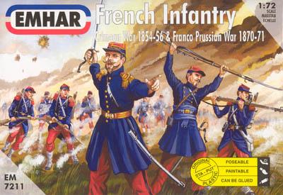 7211 - French Infantry 1854-1871 1/72