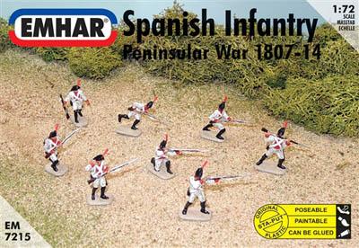 7215 - Spanish Infantry Peninsular War 1/72