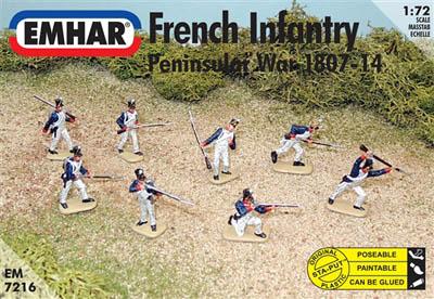 7216 - French Infantry Peninsular War 1/72