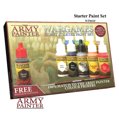 WP8020P  WARPAINTS STARTER PAINT SET 2017