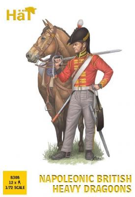 8308 - Napoleonic British Heavy Dragoons 1/72