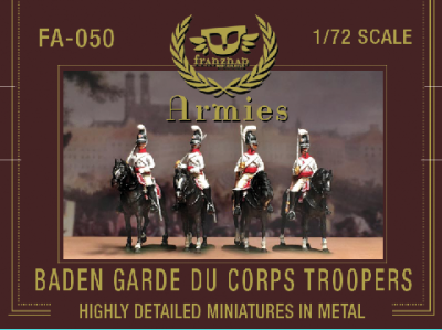 FA-050 Baden Garde du Corps Troopers 1/72