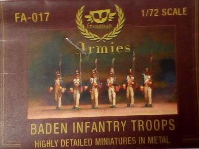 FA-017 - Baden Infantry Troops 1/72