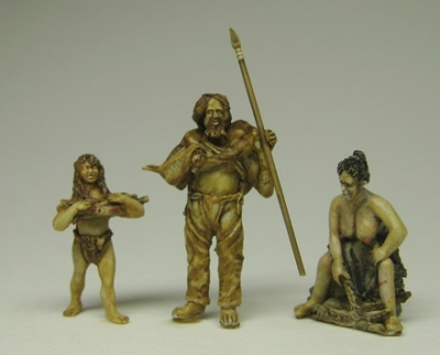 FHH03 Steinzeitjäger set n°3 - 1/72
