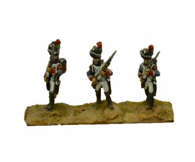 FRA15 - French Old Guard Chasseurs, Porte Arms (x4) 1/72