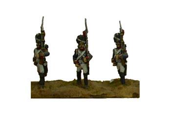 FRA4 - French Old Guard Grenadiers, March Attack (x4) 1/72