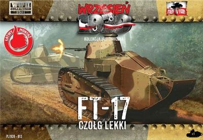 WWH013 - Polish FT-17 Light Tank with Octagonal Turret and Machine Gun 1/72