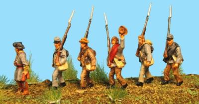 72-9004 - Marschierende Texas Brigade 1/72